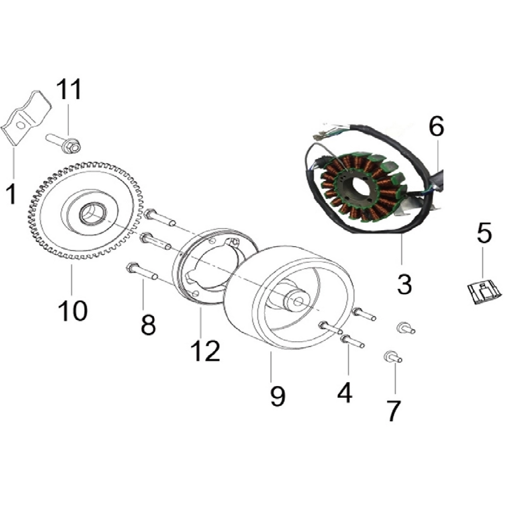 KUBA SUPERLIGHT 125 MARŞ KİTLEMESİ #KM 74350